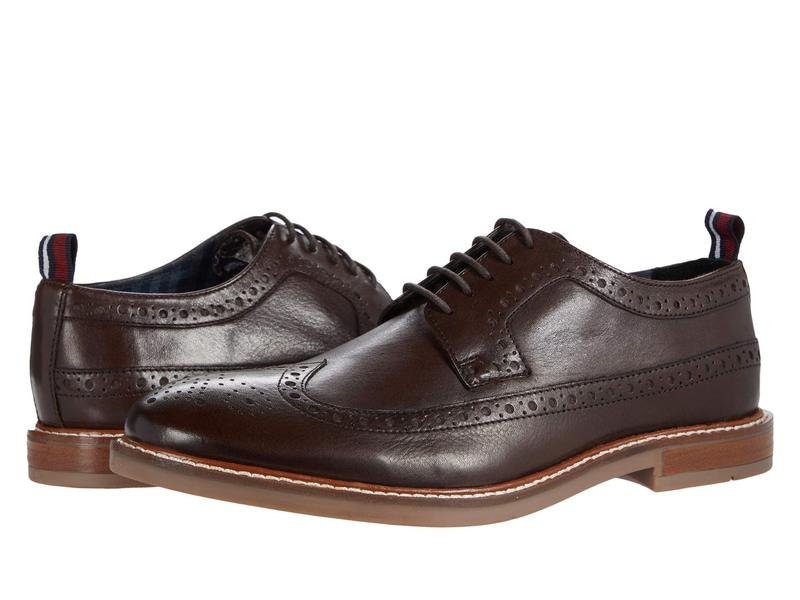 即日出荷 ベンシャーマン メンズ オックスフォード シューズ Birk Long Wing Tip Brown Leather 驚きの値段 Www Lexusoman Com