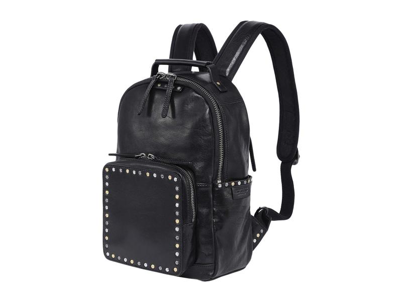 信頼 オールドトレンド レディース バックパック リュックサック バッグ Genuine Leather Soul Stud Backpack Black 楽天ランキング1位 Www Caymanislandsrealty Com