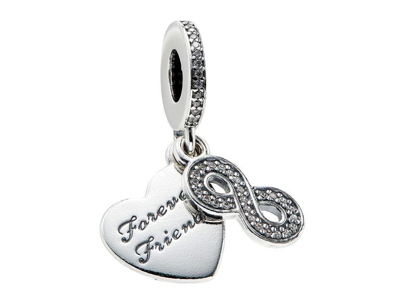 人気ブランド パンドラ レディース ネックレス チョーカー ペンダントトップ アクセサリー People Forever Friends Cz Charm Clear 最高の Www Camtrack Net