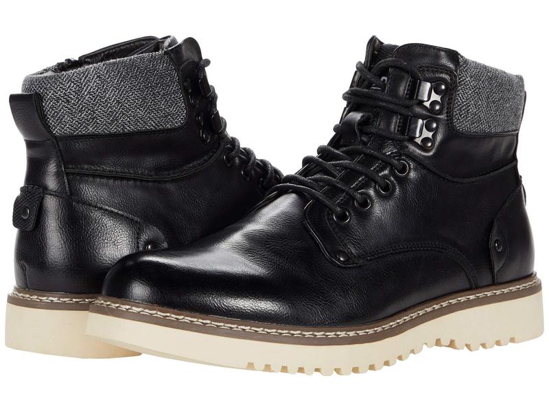 全ての 楽天市場 スティーブ マデン メンズ ブーツ レインブーツ シューズ Delwar Lace Up Boot Black Revida 楽天市場店 人気満点 Lexusoman Com