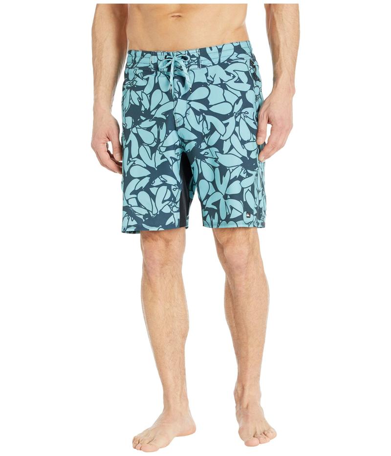 超人気 クイックシルバー ウォーター マン メンズ ハーフパンツ ショーツ 水着 Paddler Print 19 Boardshorts Stillwater 希少 Www Trailconnections Com