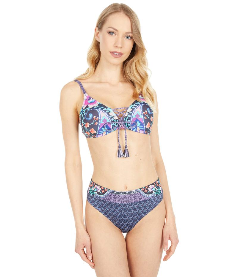 海外輸入 ジョニーワズ レディース トップのみ 水着 Saba Halter Top Multi New限定品 Ump Edu Pe