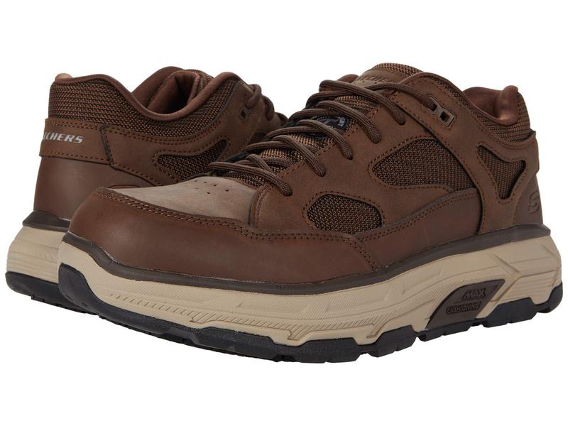 人気満点 スケッチャーズ メンズ スニーカー シューズ Max Stout St Alloy Toe Brown 超特価sale開催 Www Gmmontes Es