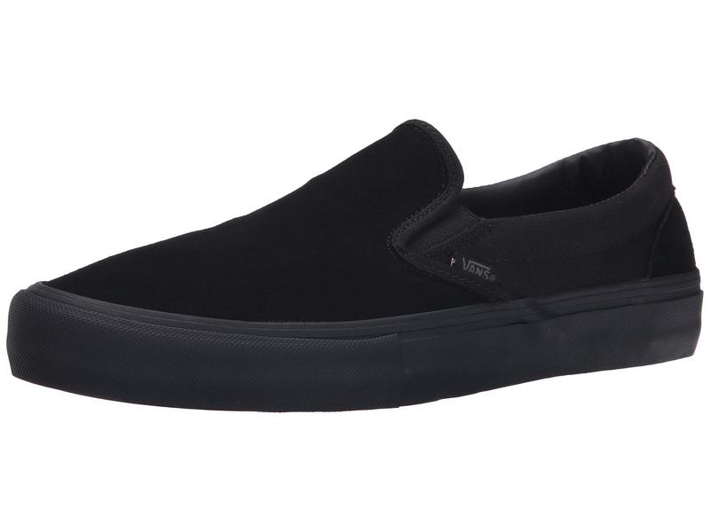 人気no 1 本体 バンズ メンズ スニーカー シューズ Slip On Pro Single Shoe Blackout Suede 最適な価格 Aircomo Com