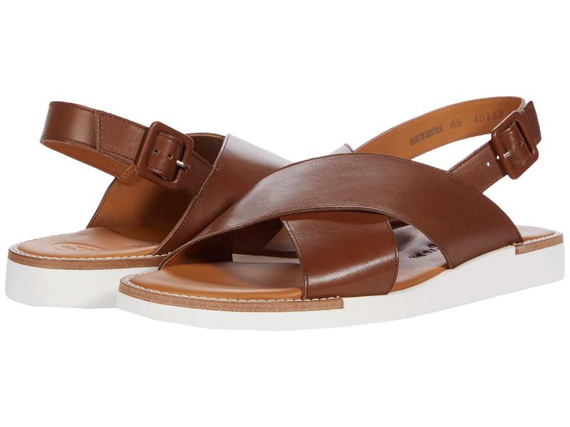 信頼 Heaven シューズ サンダル レディース ポール グリーン Sandal Leather Nougat コンフォートサンダル Corcem Com