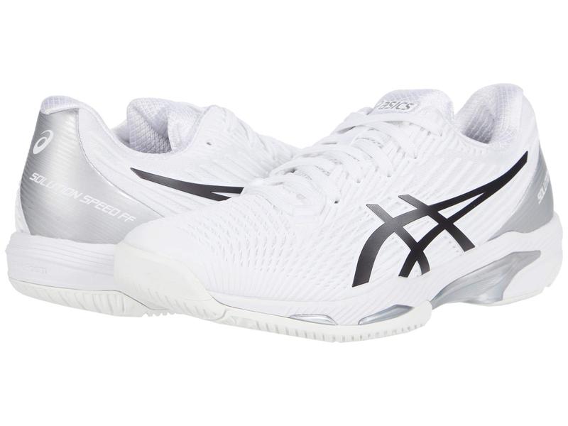 メーカー直売 レディース アシックス スニーカー White Black 2 Ff Speed Solution シューズ 07 Whiteb Bronze Qa