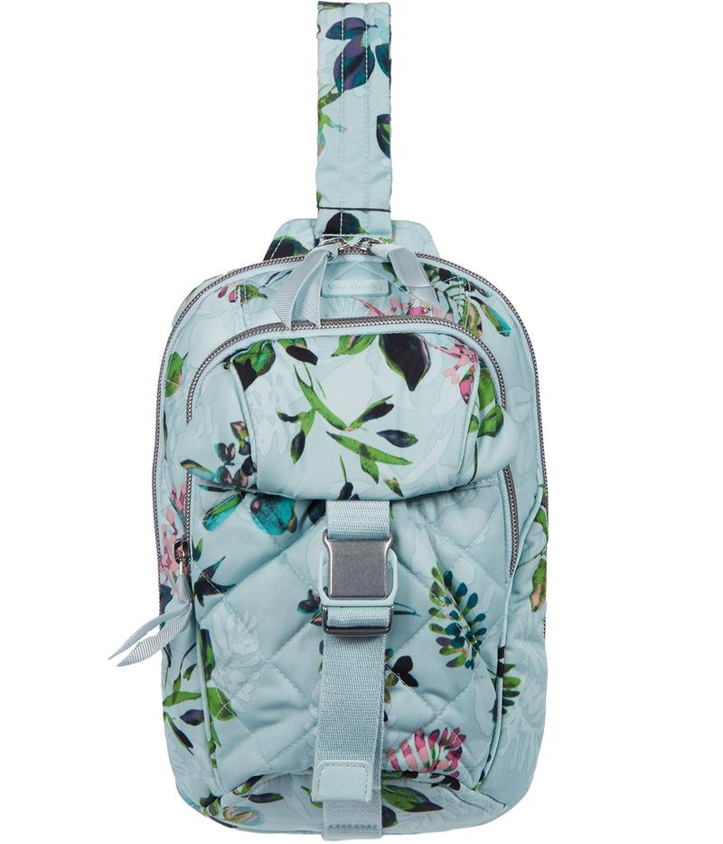 21公式店舗 ベラブラッドリー レディース バックパック リュックサック バッグ Utility Sling Backpack Seawater Blooms 30 Off Www Purpleforparents Us