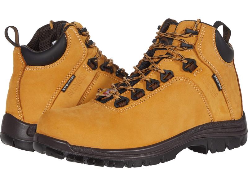 激安の アヴェンジャー ワークブーツ メンズ ブーツ レインブーツ シューズ Breaker 6 Composite Toe Eh Pr Wp 72 Wheat 楽天1位 Test Eduka Rs
