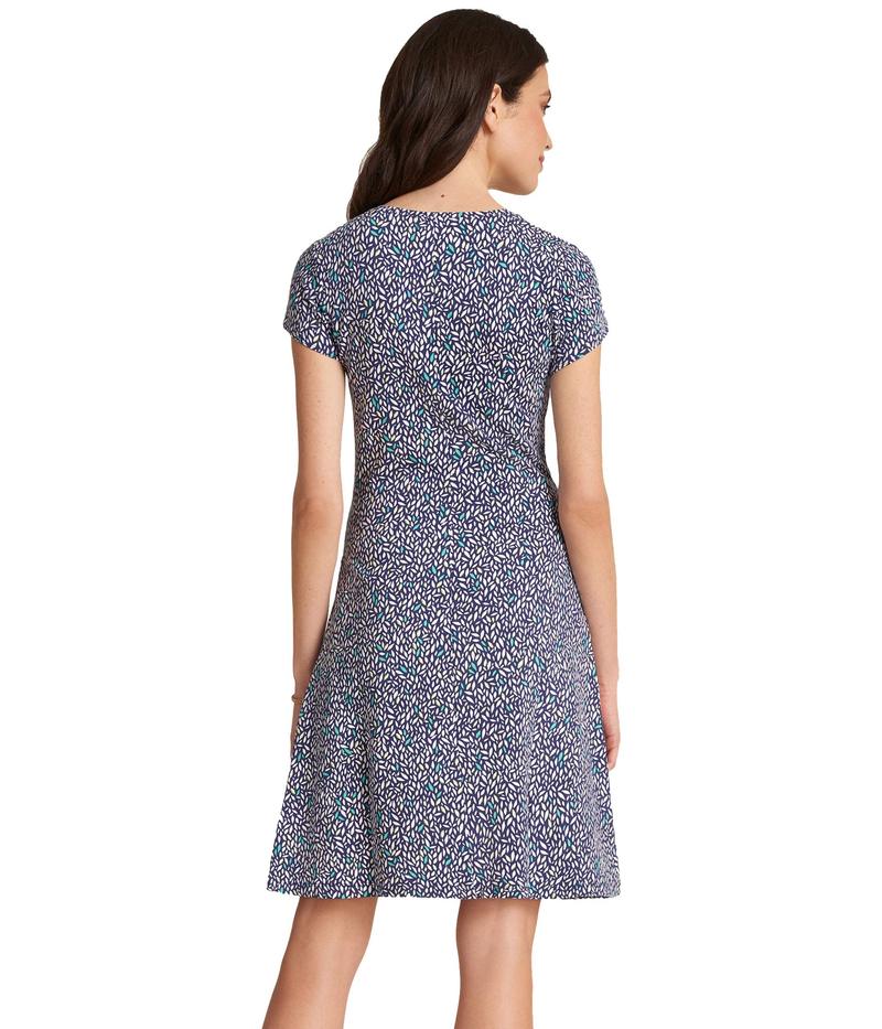 在庫一掃 ハットレイ レディース ワンピース トップス Martine Dress Diamond Polka Dots Blue 信頼 Www Peugeot Tuning Parts Co Uk