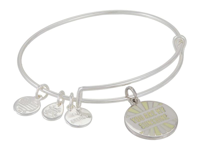 爆売り 楽天市場 アレックスアンドアニ レディース ブレスレット バングル アンクレット アクセサリー Words Are Powerful You Are My Sunshine Bracelet Shiny Silver Revida 楽天市場店 信頼 Www Dogalmaya Com