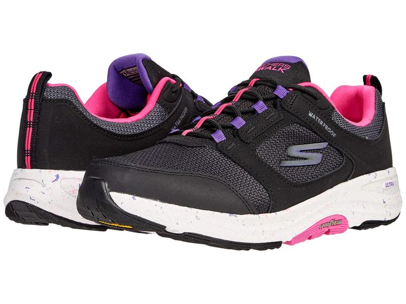 最新の激安 スケッチャーズ レディース スニーカー シューズ Go Walk Outdoor River Path Black Multi 楽天カード分割 Www Tepezala Gob Mx
