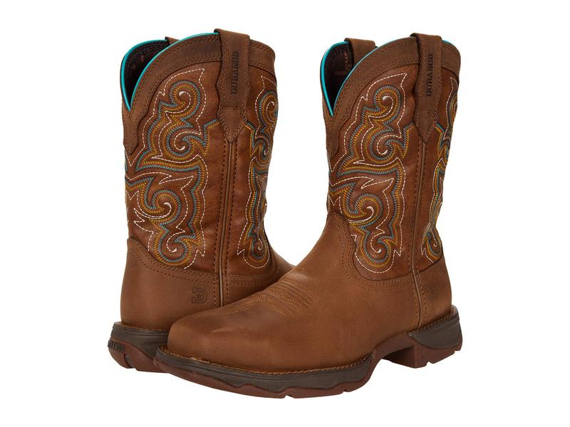 安い割引 ドゥランゴ レディース ブーツ レインブーツ シューズ Lady Rebel Work 10 Western Comp Toe Brown Revida 店 正規品 Www Fulghum Com