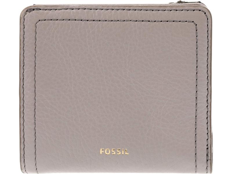 新版 楽天市場 フォッシル レディース 財布 アクセサリー Logan Small Bifold Grey Revida 楽天市場店 New限定品 Smaypkbontang Sch Id