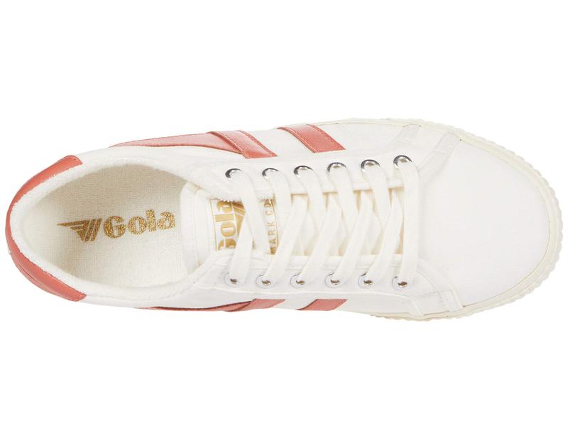 半額品 楽天市場 ゴラ レディース スニーカー シューズ Tennis Mark Cox Off White Coral Revida 楽天市場店 楽天カード分割 Blog Belasartes Br