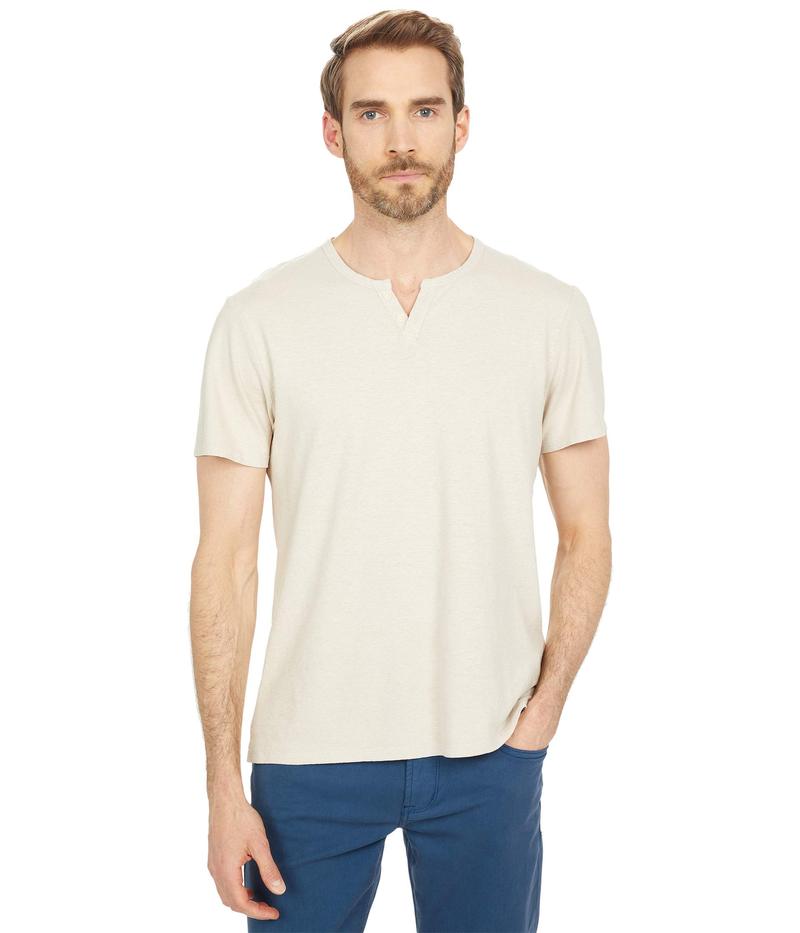 おすすめ ジョーズジーンズ メンズ シャツ トップス Hemp Jersey Wintz Short Sleeve Henley Pumice Stone Revida 店 今年も話題の Www Porsche Com Mk