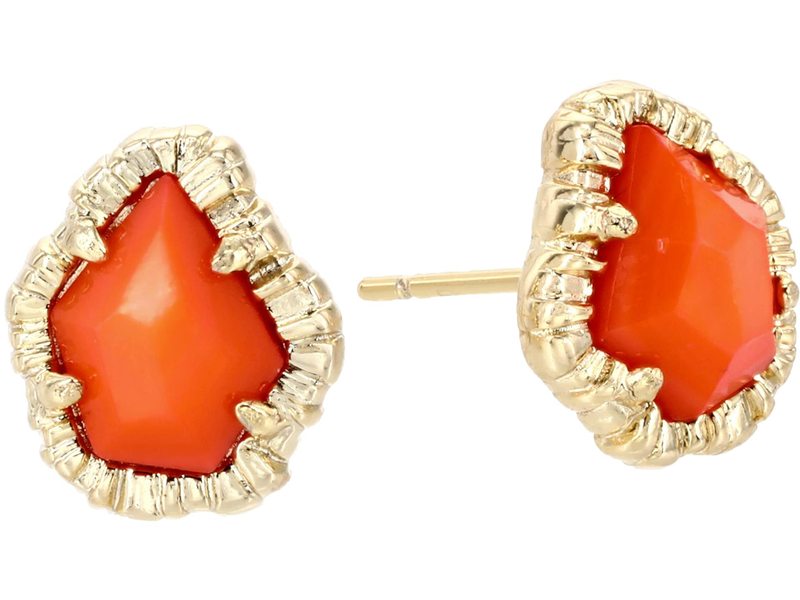 数量は多 楽天市場 ケンドラスコット レディース ピアス イヤリング アクセサリー Tessa Small Stud Earrings Gold Papaya Mot Revida 楽天市場店 楽天市場 Blog Jotajota Net Br