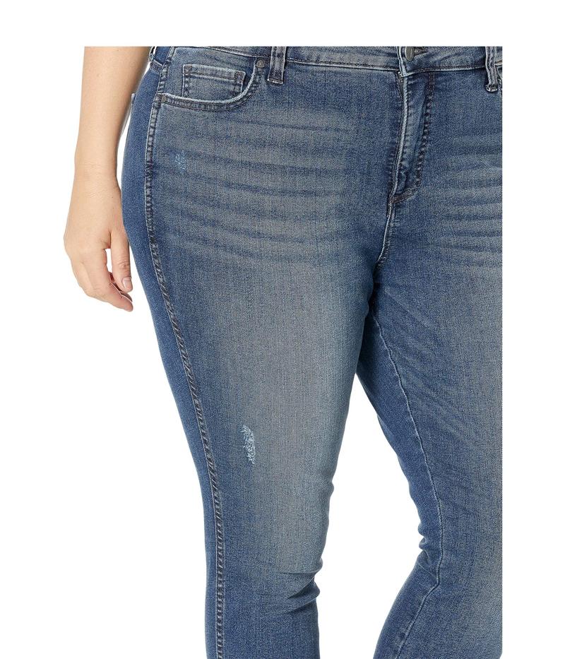 国内配送 カットフロムザクロス レディース デニムパンツ ボトムス Plus Size Donna High Rise Fab Ab Ankle Skinny Regular Hem In Allowed Allowed 人気no 1 本体 Korridas Com