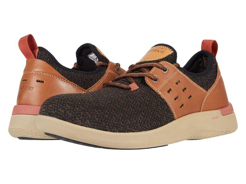 格安 ロックポート メンズ スニーカー シューズ Truflex Fly Composite Toe Brown 品質が完璧 Carspremium Ru