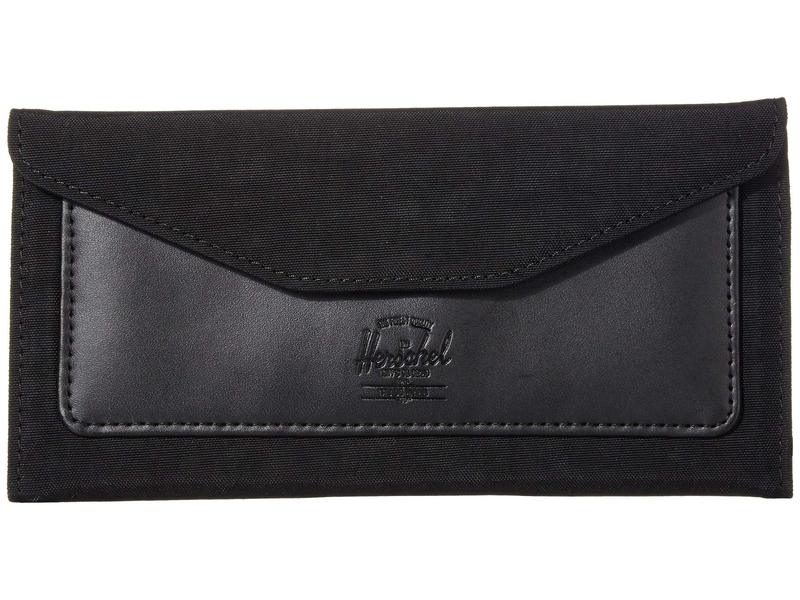 高い素材 ハーシェルサプライ メンズ 財布 アクセサリー Orion Large Wallet Black 正規店仕入れの -knowmybiz.in