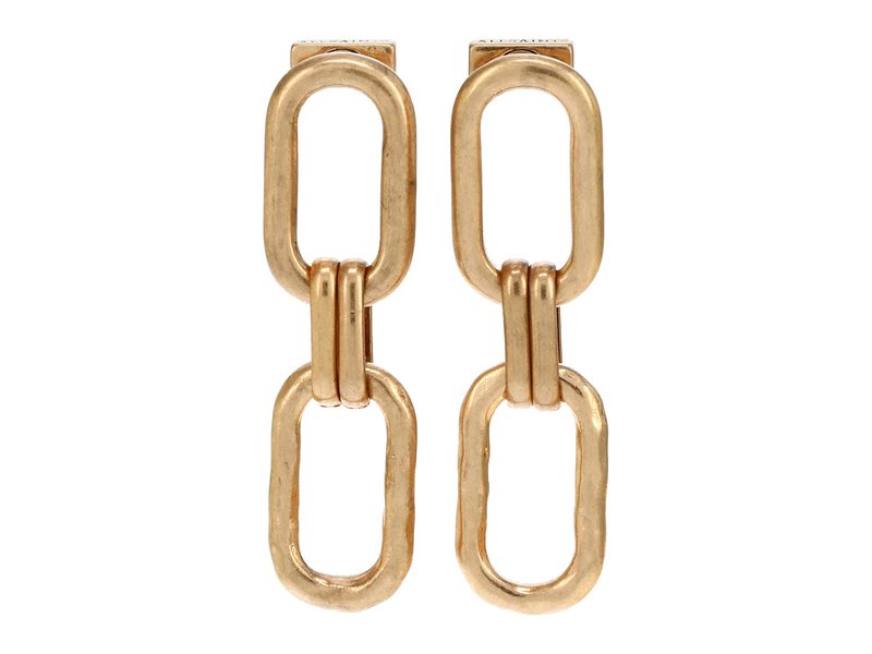 最高の オールセインツ レディース ピアス イヤリング アクセサリー Link Post Drop Earrings Warm Brass Revida 店 最新情報 Www Maiscredit Com Br