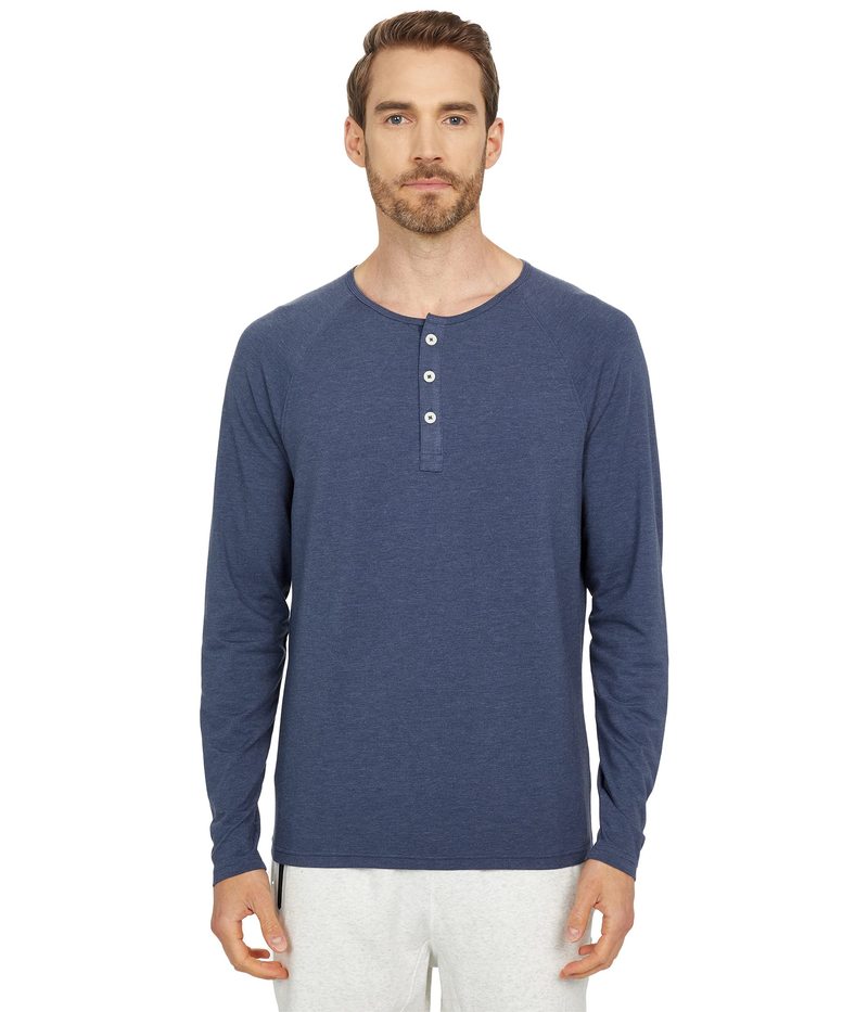 カジュアルシャツ 安い割引 ノーマルブランド メンズ Navy Henley Sleeve Long Puremeso Active トップス シャツ Www Evshop Com Tr