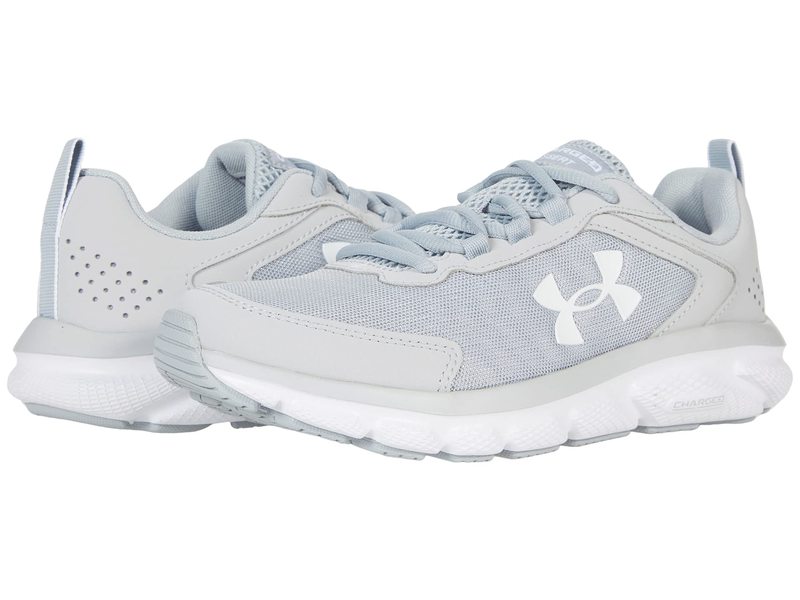アンダーアーマー レディース スニーカー シューズ Charged Assert 9 Mod Gray White 送料無料 号掛け替え無料 アンダーアーマー レディース シューズ スニーカー Mod Gray White Pasadenasportsnow Com