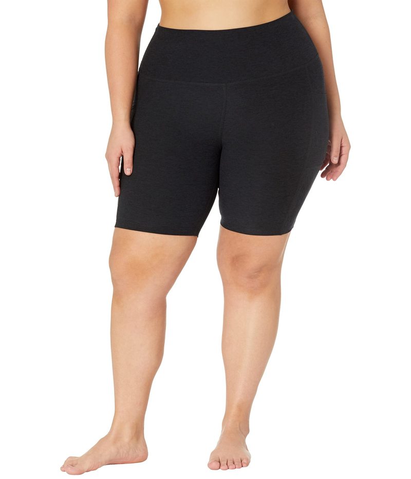 biker shorts with pockets plus size