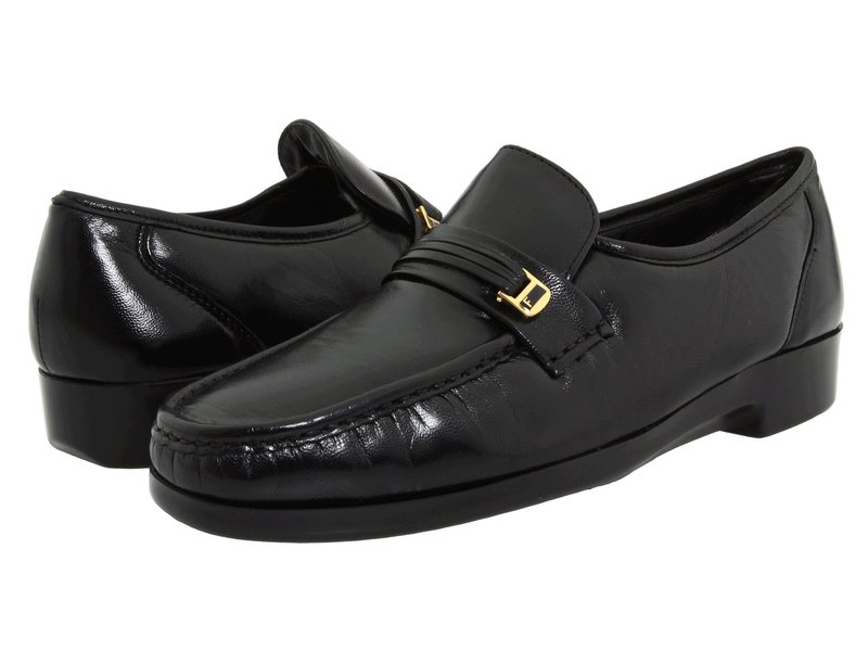 フローシャイム メンズ シューズ スリッポン・ローファー Florsheim Riva Black Nappa ブラック
