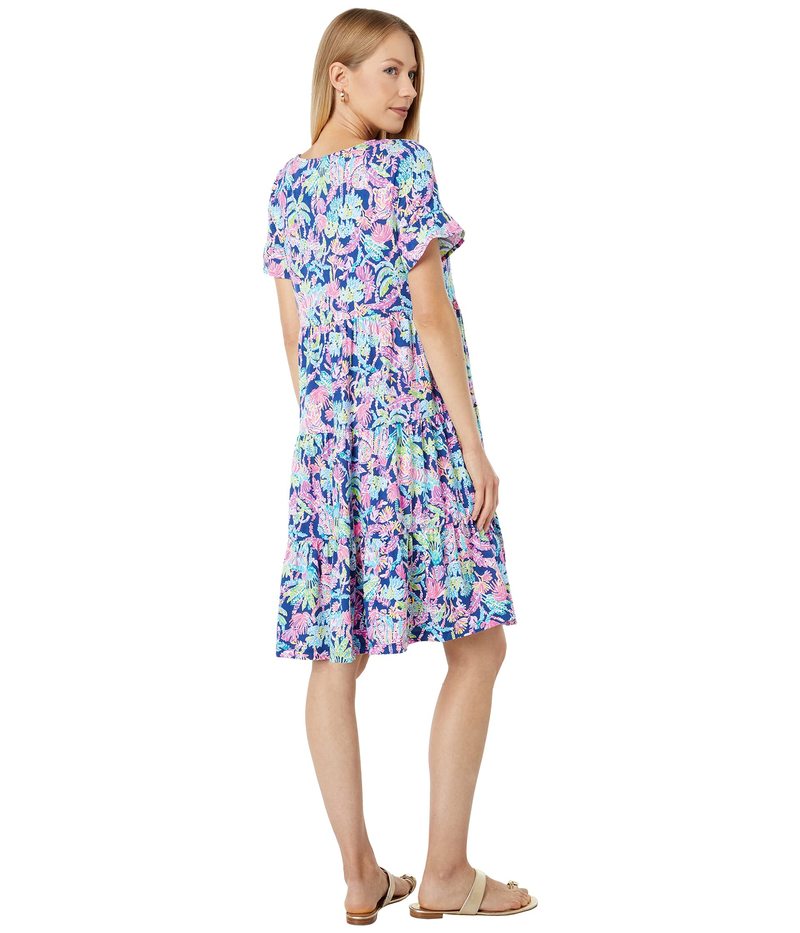 リリーピュリッツァー レディース ワンピース トップス Jodee Dress Oyster Bay Navy Propaint Hu