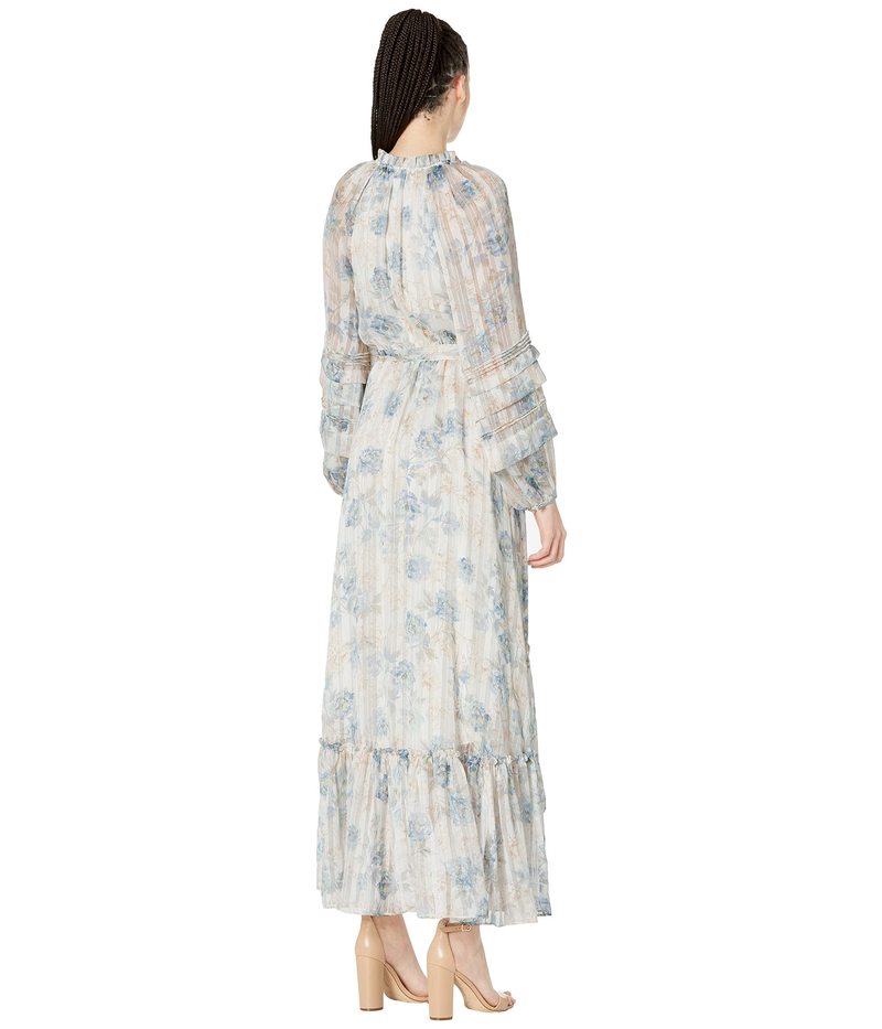 ビーシービージーマックスアズリア レディース ワンピース トップス Long Sleeve Blouson Dress Sea Salt Combo Chelsesgreenhouse Com