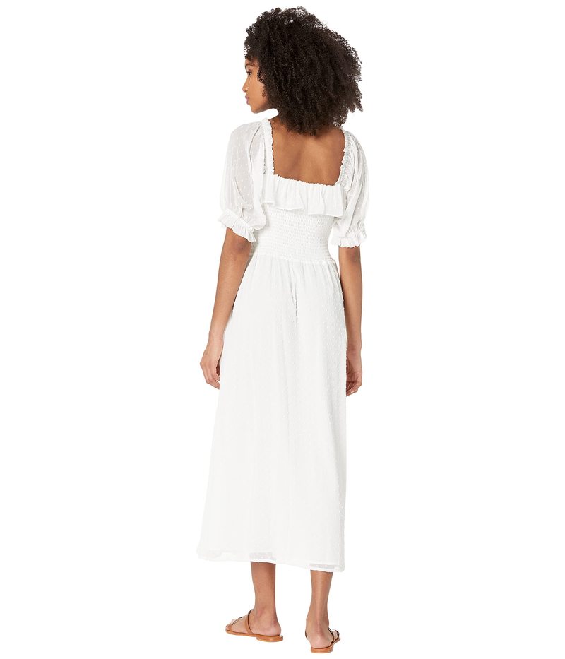 ワイフ レディース ワンピース トップス Jolene Smocked Midi Dress Ivory Magicpete Net
