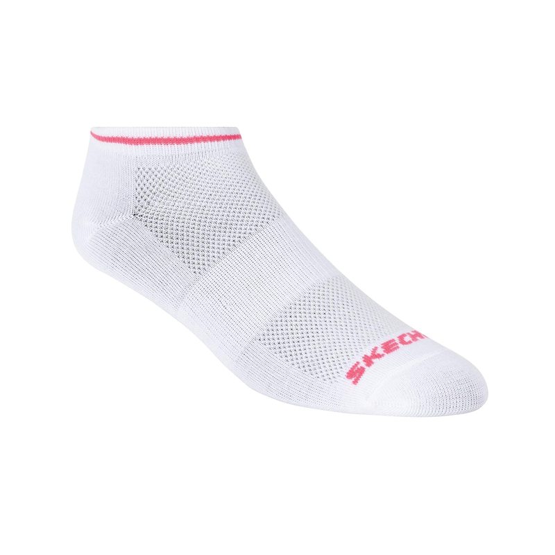スケッチャーズ レディース 靴下 アンダー装い 6 Pack Non Terry Low Cut Socks Pink Green Bairien Yamagata Jp