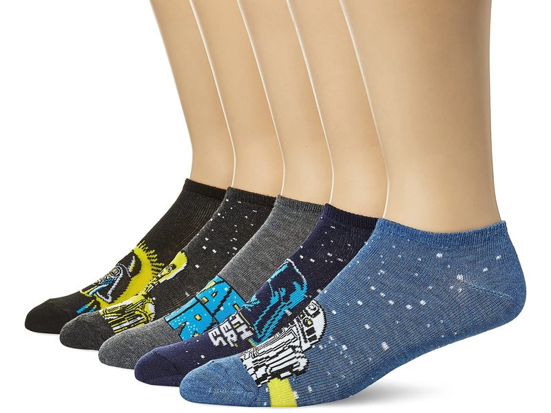 楽天市場 ディズニー メンズ 靴下 アンダーウェア Star Wars 5 Pack No Show Socks Classic Assorte Revida 楽天市場店