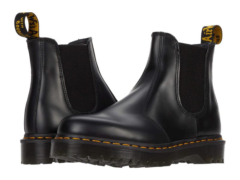 ドクターマーチン メンズ シューズ ブーツ・レインブーツ レザー Dr. Martens 2976 Bex Smooth Leather Black Smooth ブラック