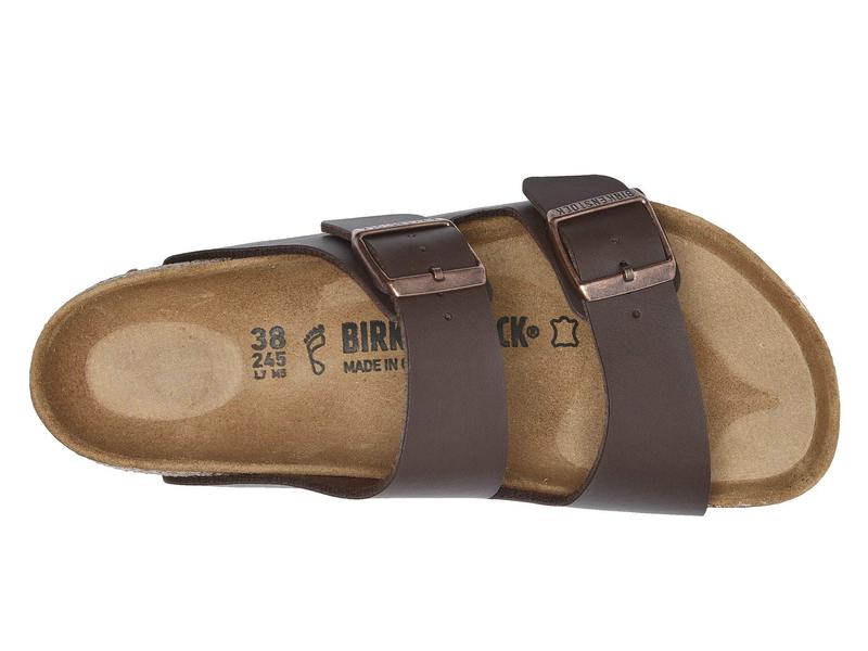 ビルケンシュトック メンズ サンダル シューズ Arizona Birko Flor Brown Birko Flo Liceochiloe Cl