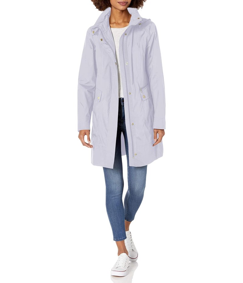 packable hooded rain jacket