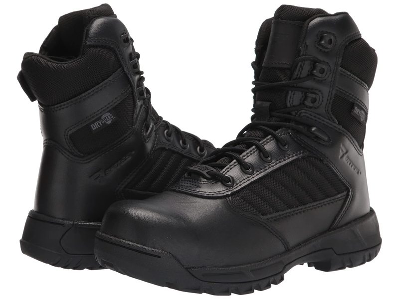 ベイツ メンズ ブーツ レインブーツ シューズ Tactical Sport Tall Side Zip DryGuard Composite  Toe Black 【58%OFF!】