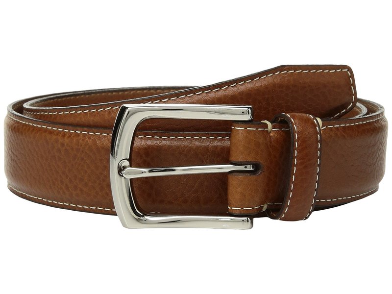 ジョンストンアンドマーフィー メンズ 付属品 胴締め Johnston \u0026 Murphy Topstitch Belt Tan タン