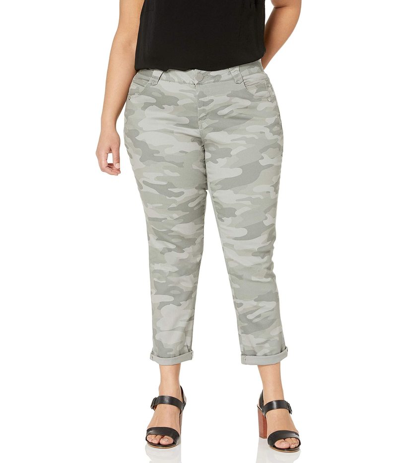 日本アウトレット デモクラシー レディース デニムパンツ ボトムス Women´s Plus Size Denim, Ab Solution Crop Stormy Sea:ReVida 店 超美品 日本アウトレット デモクラシー レディース デニムパンツ ボトムス Women´s Plus Size Denim, Ab Solution Crop Stormy Sea:ReVida 店 超美品