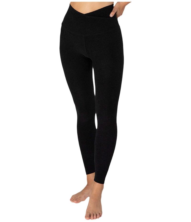 ビヨンドヨガ レディース ボトムス カジュアルパンツ ミディ レギンス Beyond Yoga Spacedye At Your Leisure High Waisted Midi Leggings Darkest Night｜ReVida 店