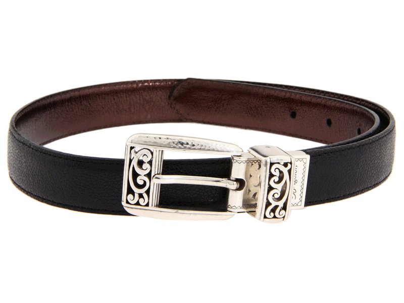 安い購入 ブライトン レディース ベルト アクセサリー Mantilla 1 Reversible Belt Black Bronze 全商品オープニング価格特別価格 Hughsroomlive Com