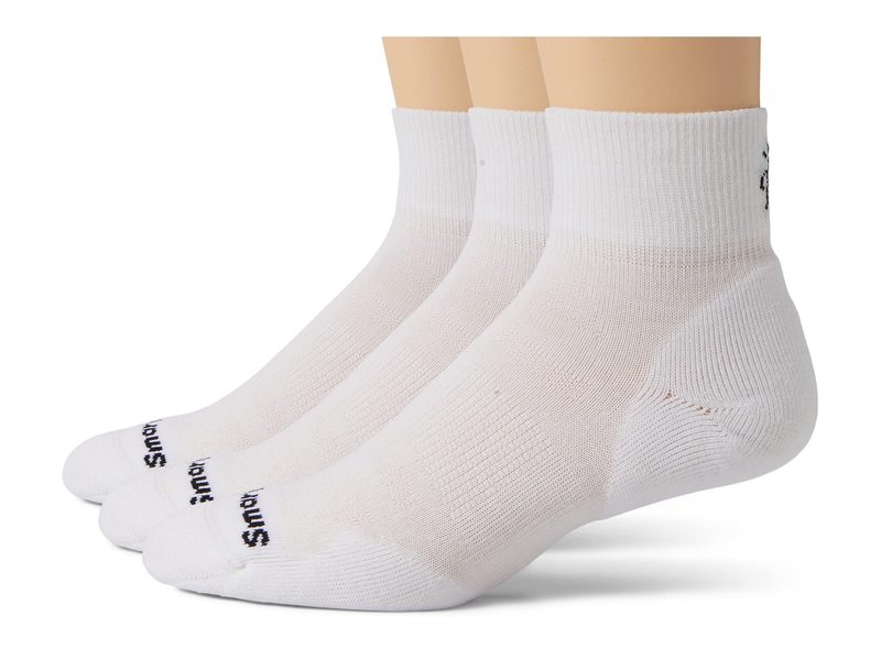9886円 格安激安 スマートウール メンズ 靴下 アンダーウェア Athletic Targeted Cushion Ankle Socks 3-Pack White