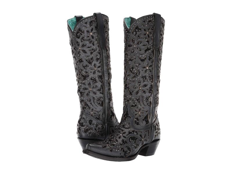 コーラルブーツ レディース シューズ ブーツ・レインブーツ Corral Boots A3589 Black ブラック