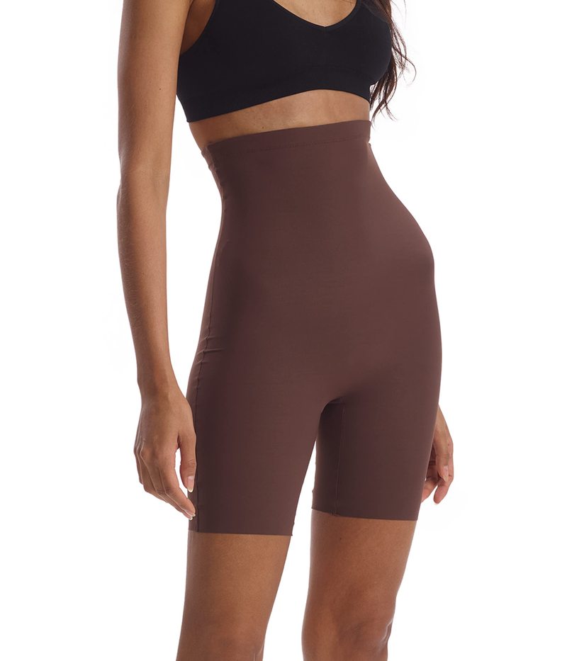 コマンドー レディース パンツ アンダーウェア Classic Control High-Waisted Shorts CC117 Mocha
