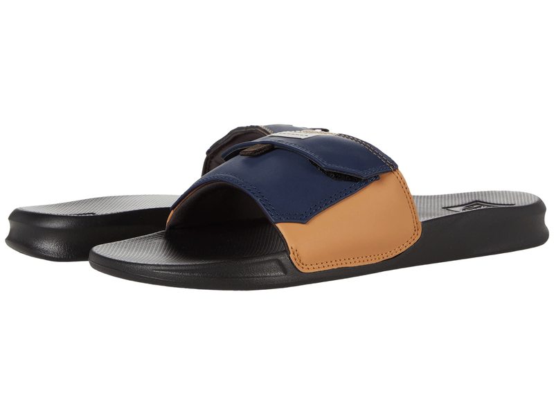 リーフ メンズ サンダル シューズ Stash Slide Retro Brown