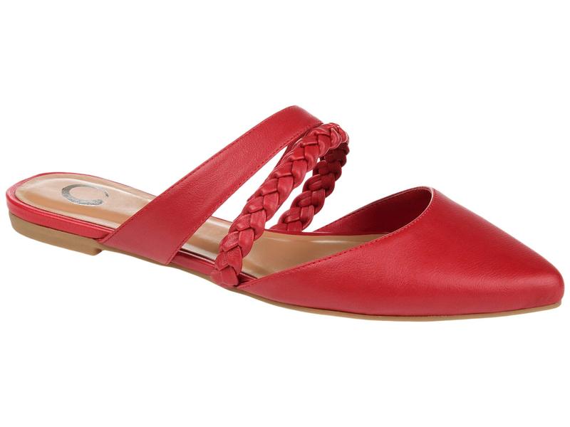 ジュルネ コレクション Comfort Foam Mule Olivea Red サンダル シューズ レディース 今季も再入荷 レディース