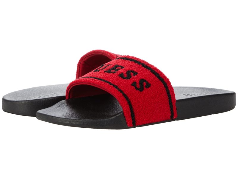 ゲス メンズ サンダル シューズ Exie Red Multi Fabri