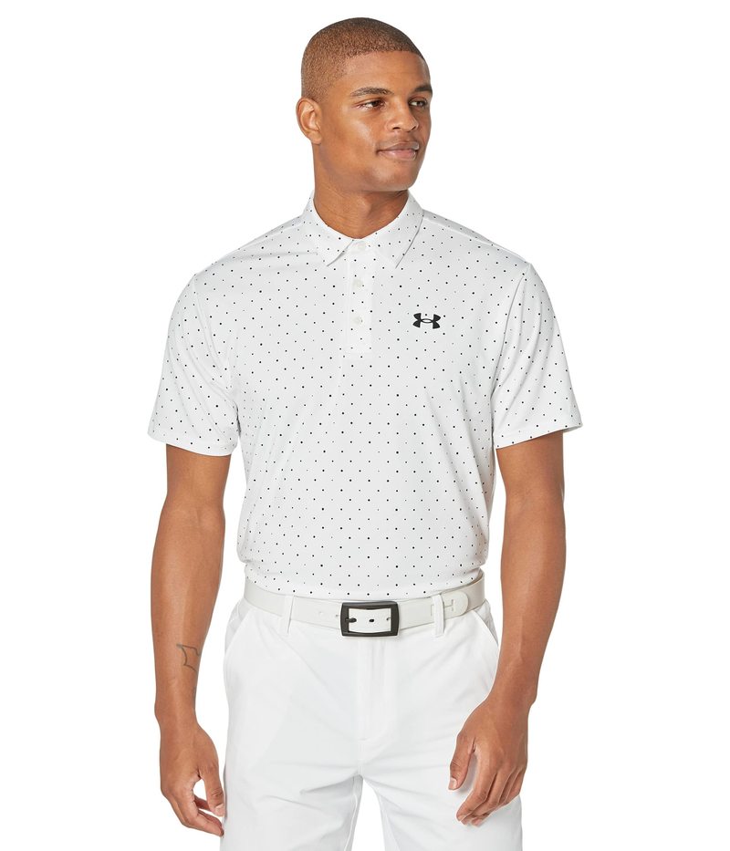 アンダーアーマー メンズ シャツ トップス Playoff Polo 2.0 White Black Bla