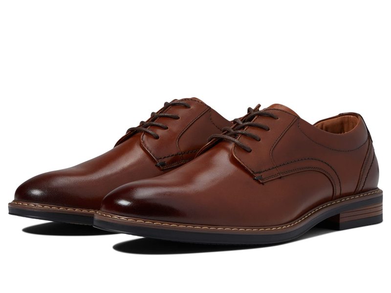 レビューで送料無料 ノンブッシュ メンズ オックスフォード シューズ Centro Flex Plain Toe Oxford Cognac Fucoa Cl