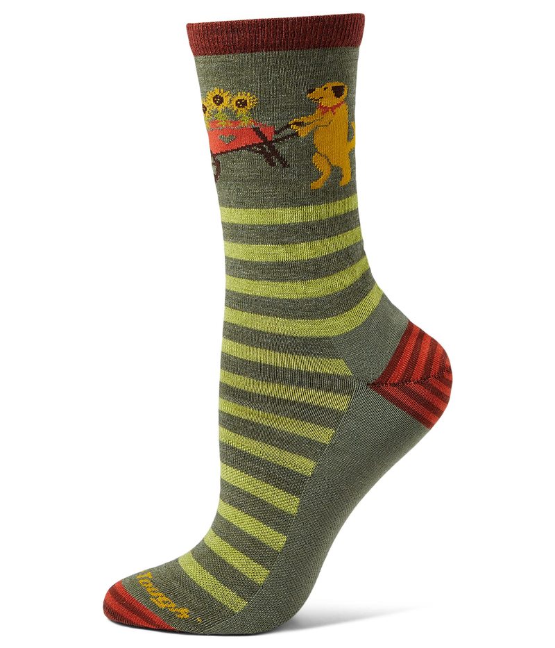 楽天ランキング1位 Haus ダーンタフバーモント 靴下 レディース Crew Herb Animal アンダーウェア Lightweight レディース